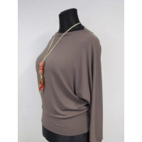 Bluzka Nikita - kimono z ozdobnie marszczonym dekoltem